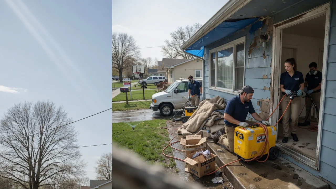 Basement Flood Cleanup in Braddock, PA near me